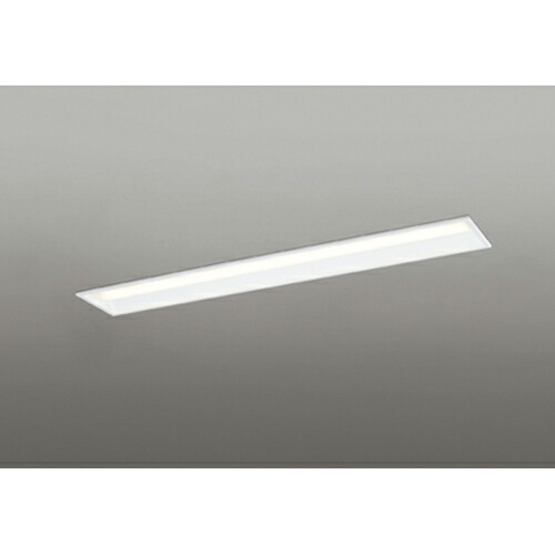 オーデリック 軍事基地ともし火 LED-LINE 埋込型 40形 底面開放的型（幅190） 3200ルーメン手合い 非調光 白熱電球色 【品番：XD 504 014R5E】 天井照明-インテリア・寝具・収納-キッチンライト・ベースライト