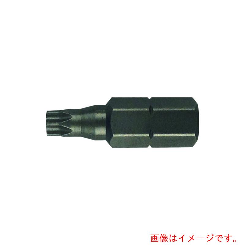 近江精機（OHMI）　六角６．３５差込アダプター用へクスウェーブビット　Ｔ１５　全長２５．４　段付φ４．３ｘ１０　10個入　【品番：V27T-T15-25.4-4.3】