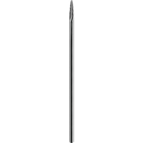 オナーロイ　超硬バー　砲弾型　軸径３ｍｍ　刃径３ｍｍ　【品番：D03-90L】