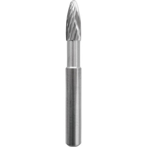 オナーロイ　超硬バー　砲弾型　軸径６ｍｍ　刃径６ｍｍ　【品番：D06】