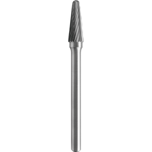 オナーロイ 超硬バー テーパ先丸型 軸径6mm 刃径10mm 【品番:E10-90L】|住設プロ 店