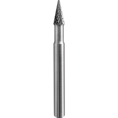 オナーロイ　超硬バー　円錐型　軸径６ｍｍ　刃径６ｍｍ　【品番：HD06】