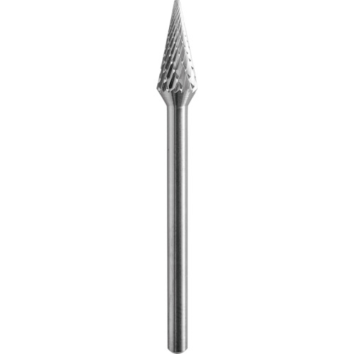【メール便対応】オナーロイ　超硬バー　円錐型　軸径３ｍｍ　刃径６ｍｍ　【品番：HD063】