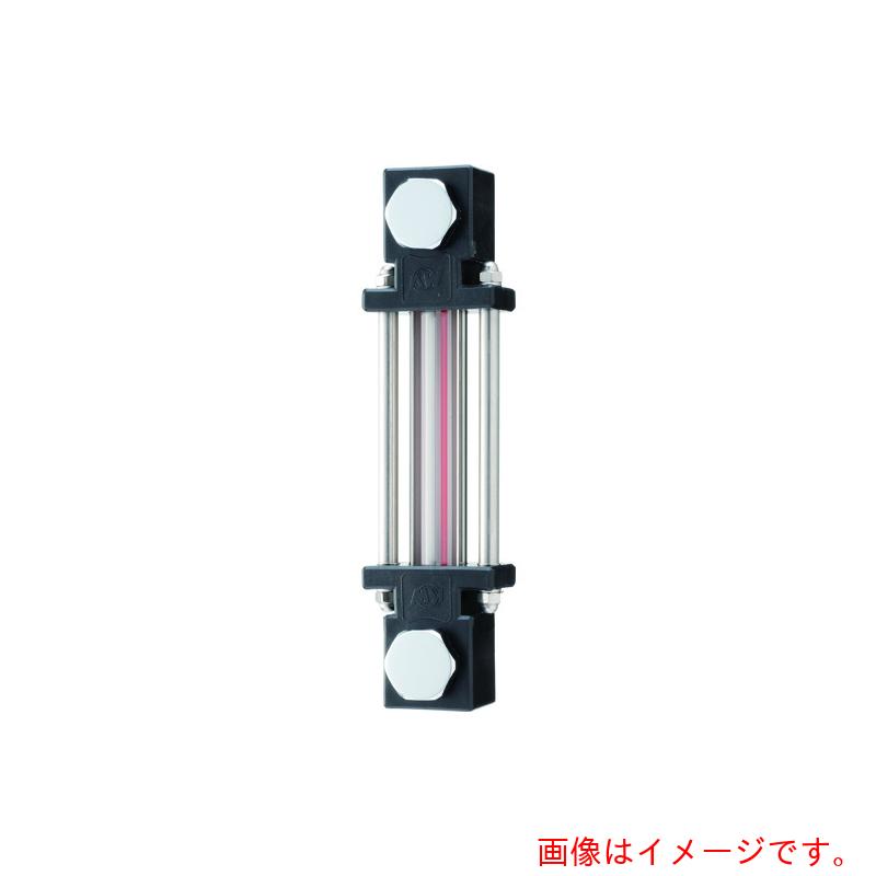 協和（KW）　耐熱・耐薬品用ガラスパイプ式オイルゲージ　【品番：KLPD-250G-M14】