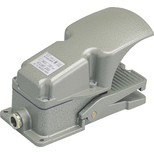 大阪自動小銃電機 オジデン フットスイッチ 吊りひも別途 【品番：OFL-2TV-SM2C】
