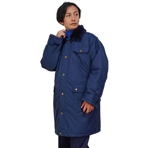 ステータスユニ　STATUS　警備防寒コート３７００　（ユニセックス）　３Ｌ　【品番：3700-3L】｜住設プロ　店 7,754円