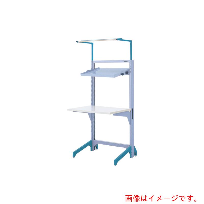 【別途送料あり】オカムラ　ＯＫＡＭＵＲＡ　リーニット　片面タイプ＜オーバーヘッドアーム付＞Ｅセット　【品番：6WE4ES-Z588】