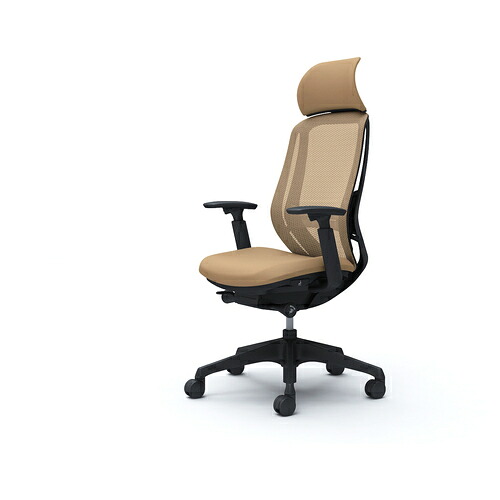 オカムラ　ＯＫＡＭＵＲＡ　シルフィー可動肘　背メッシュＥＸハイ　ブラックボディ　ハンガー無　ランバー有　樹脂脚　【品番：C68AXS-FMP7】