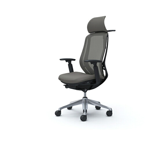 オカムラ　ＯＫＡＭＵＲＡ　シルフィー可動肘　背メッシュＥＸハイ　ブラックボディ　ハンガー有　ランバー無　アルミ脚　【品番：C68BBR-FMR2】