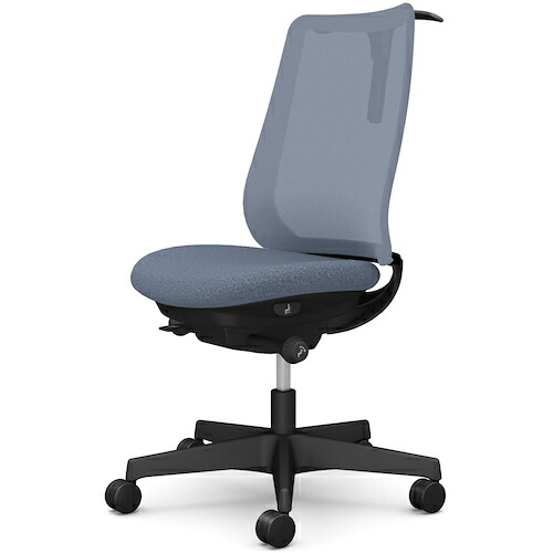 オカムラ　ＯＫＡＭＵＲＡ　ポータム，肘なし，背メッシュ，スタンダードタイプ，ブラックボディ，ハンガー有，ランバー無，ナイロンキャスター　【品番：CF12XR F1K4】