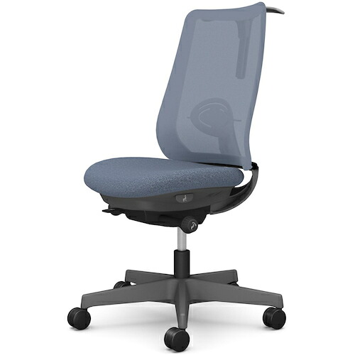 オカムラ ＯＫＡＭＵＲＡ ポータム，肘なし，背メッシュ，判定基準印字機，ダークグレーボディ，ハンガー有，ランバー有，ウレタンキャスター 【品番：CF12ZE F1K4】