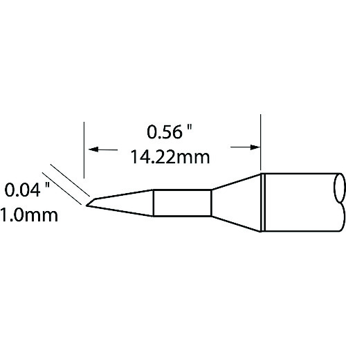 OK International　メトカル　Ｍｅｔｃａｌ　ＭＦＲ－１１１０・２２１０シリーズ　チップカートリッジ　【品番：SCP-BVL10】