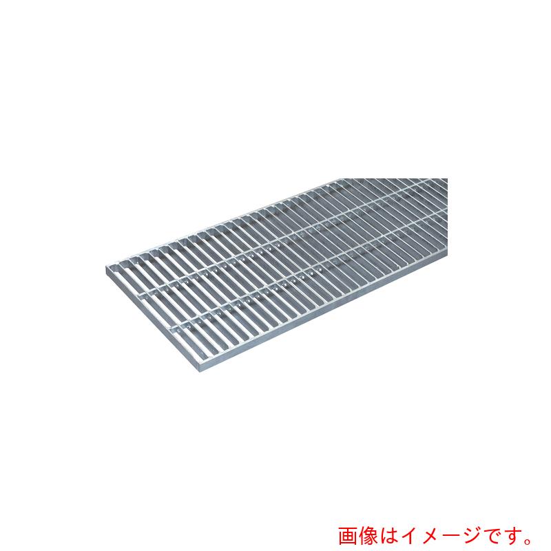 【別途送料あり】奥岡製作所　奥岡　スチール製　側溝用　グレーチング　本体幅４００×高さ３８　中間目　ノンスリップ　【品番：OKGX-M5 40-38】