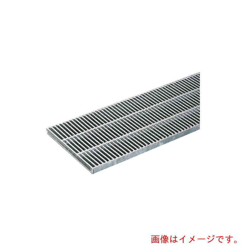 【別途送料あり】奥岡製作所　奥岡　スチール製　側溝用　グレーチング　本体幅３５０×高さ３２　細目　ノンスリップ　【品番：OKGX-P5 35-32】