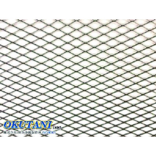 【別途貨物輸送あり】奥谷金網製造所（OKUTANI） ステンレスエキスパンドメタル ０．８Ｔ×ＳＷ７／ＬＷ１４ １０００Ｘ２０００ 【品番：EX-SUS-T0.8SW7LW14-1000X2000】