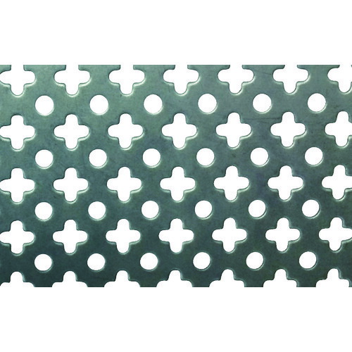 奥谷金網製造所（OKUTANI） 鉄パンチングメタル １．０Ｔ×丸十 ９１４×９１４ 【品番：PM-SPC-T1.00+-914X914】