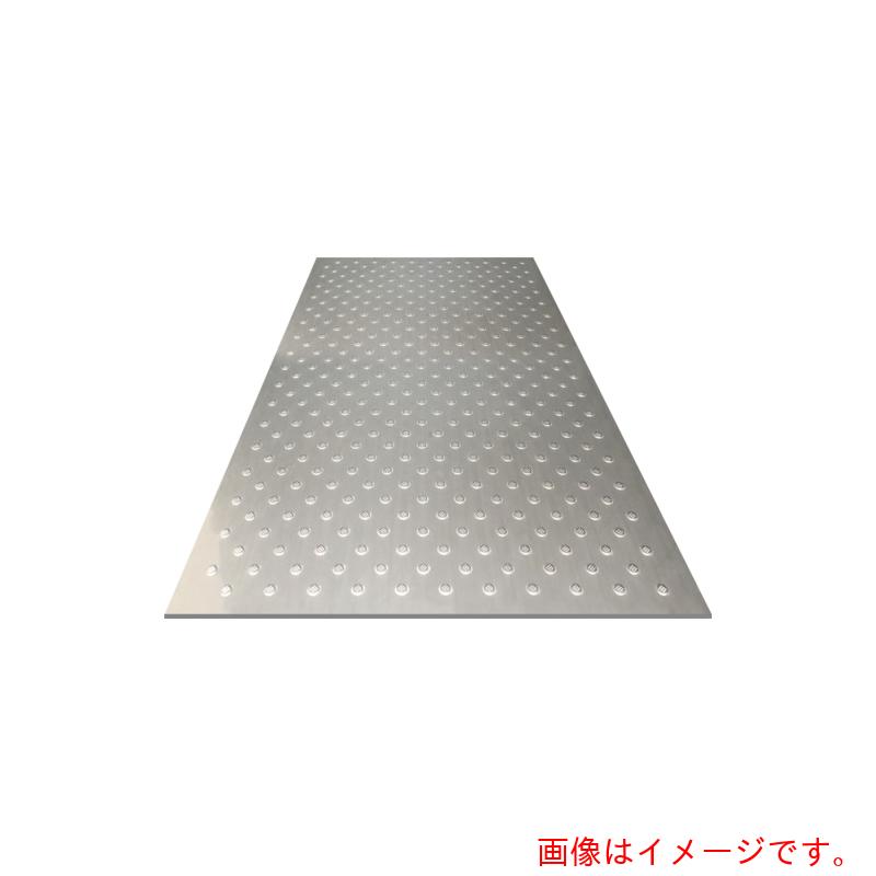 【別途貨物輸送あり】奥谷金網製造所（OKUTANI） 二相ステンレス鋼鋼（ＳＵＳ８２１Ｌ１）上滑り押しとどめる板（すべらんなー［［Ｒ３］］） Ｔ３．０Ｘ１２１９Ｘ２４３８ 【品番：SB-821-3-1T3-1219X2438】