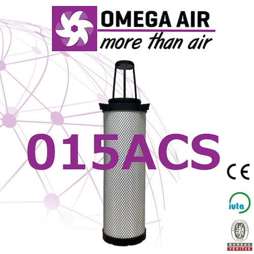 Omega Air　ＯＭＥＧＡ　ＡＩＲ製　ドムニクハンター互換エレメント　０１５ＡＣＳ　【品番：ODHE 015 ACS/A】｜住設プロ　店