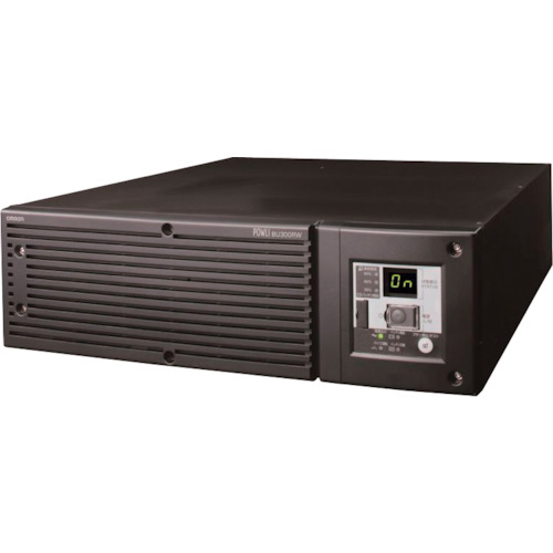 【別途送料あり】オムロン（OMRON）　常時インバータ／３ＫＶＡ／２４００Ｗ／ラックマウント／３Ｕ／非家庭用コンセント型　【品番：BU300RW】