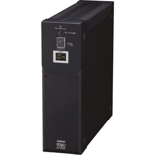 オムロン（OMRON）　常時商用（正弦波）／７５０ＶＡ／４５０Ｗ／ウス型／ＵＬタイオウ　【品番：BY75SW】