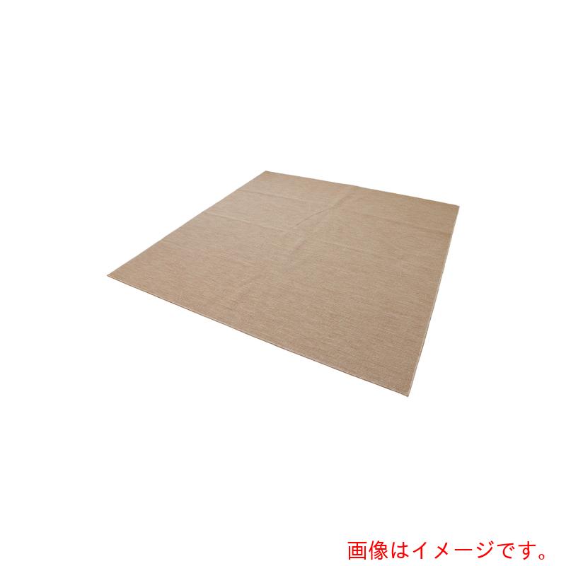 【別途送料あり】大島屋 タフトカーペット 8畳 352x352cm ベージュ 【品番:33676】