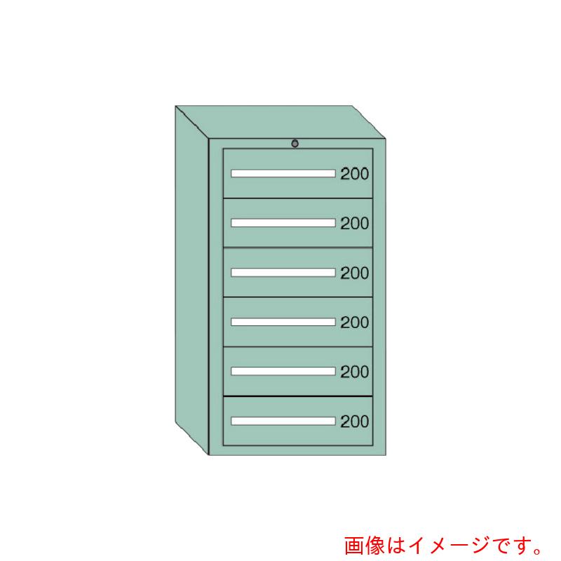 【別途送料あり】大阪製罐　ＯＳ　中量キャビネット（６型）　間口６９３×奥行５５７×高さ１０８１ｍｍ最大積載量１２００ｋｇ　【品番：6-1203】