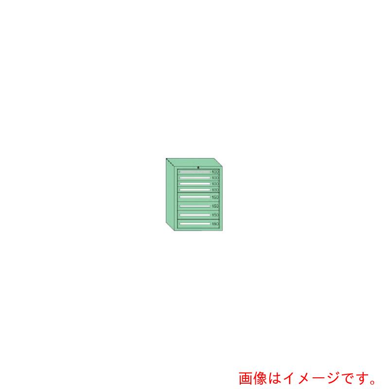 【別途貨物輸送あり】大阪製罐 ＯＳ 晴れ晴れしい掛け目押し入れ 間口８１１×奥ふかさ５５７×高さ１０８１粍（若草色） 【品番：DX1008】