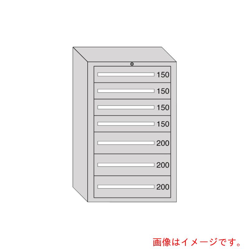 【別途送料あり】大阪製罐　ＯＳ　デラックス重量キャビネット　間口８１１×奥行５５７×高さ１２８１ｍｍ（ライトグレー）　【品番：DX1218G】