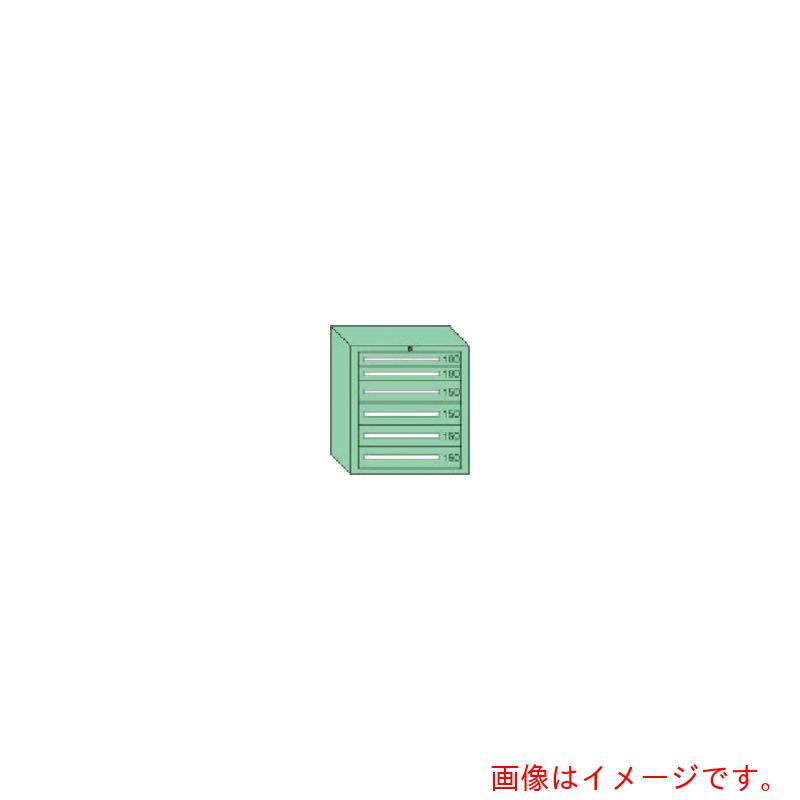 【別途送料あり】大阪製罐　ＯＳ　デラックス重量キャビネット　間口８１１×奥行５５７×高さ６８１ｍｍ（若草色）　【品番：DX804】