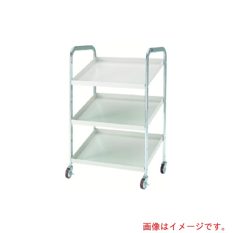 【別途送料あり】大阪製罐 OS 傾斜棚ワゴン(ボックス無) 【品番:KT-W】