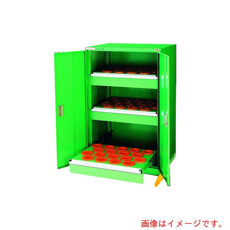 【別途送料あり】大阪製罐　ＯＳ　ツーリングロッカー（ＮＴ・ＢＴ用）間口８１１×奥行６１６（８６６）×高さ１２８１ｍｍ　ホルダー５４個　【品番：LN1240】