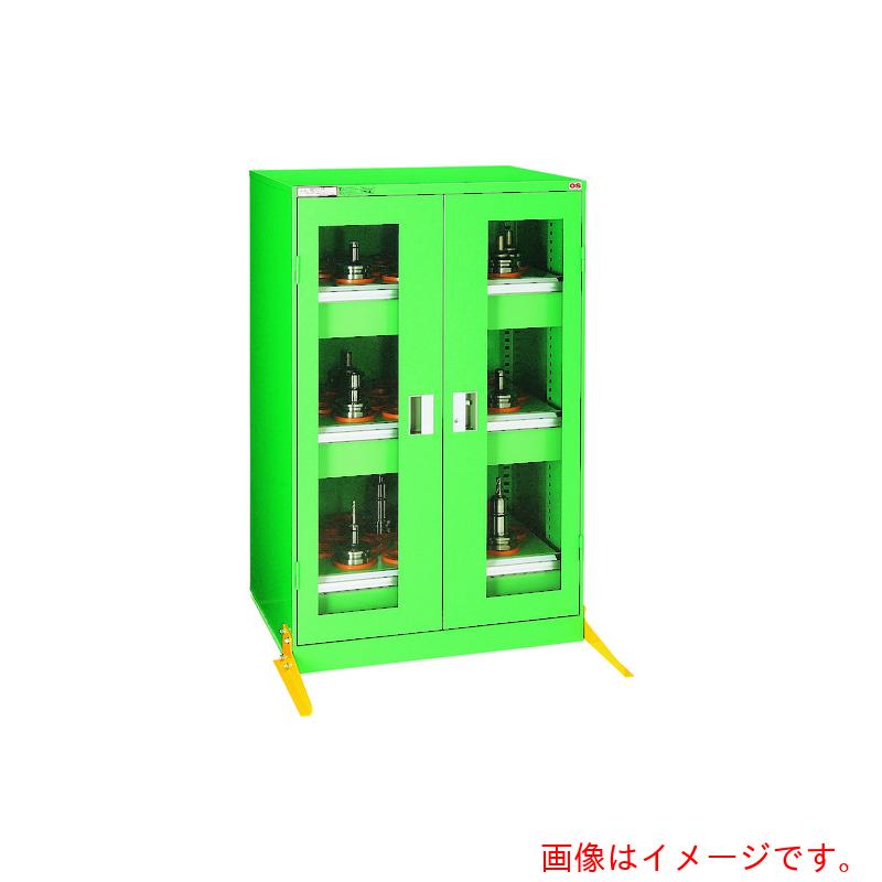【別途送料あり】大阪製罐　ＯＳ　ツーリングロッカー（アクリル窓付）（ＮＴ・ＢＴ用）間口８１１×奥行６１６（８６６）×高さ１２８１ｍｍ　ホルダー５４個　【品番：LN1240A】