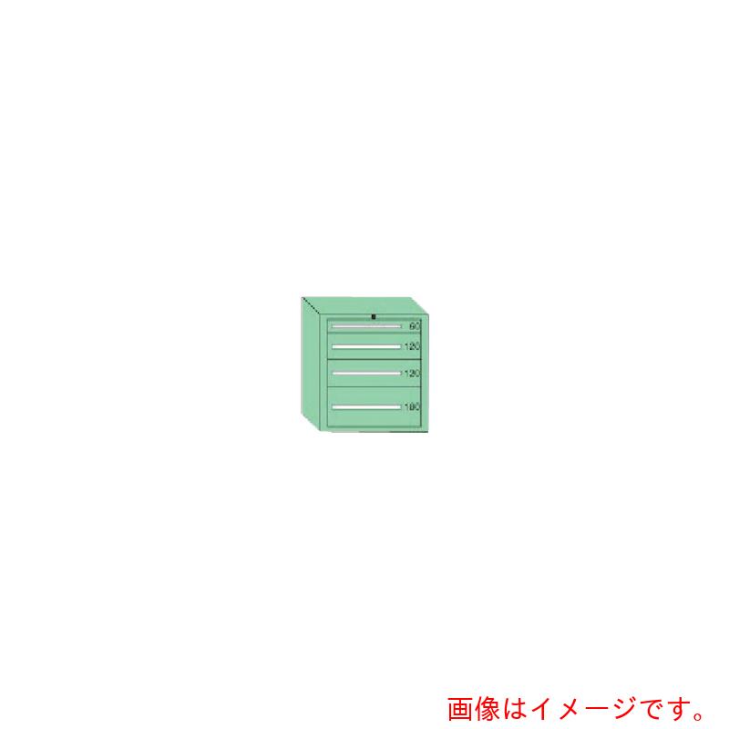 【別途貨物輸送あり】大阪製罐 ＯＳ ミゼット押し入れ 間口４１８×奥ふかさ４０７×高さ５４３粍（若草色）別組 【品番：M8A】