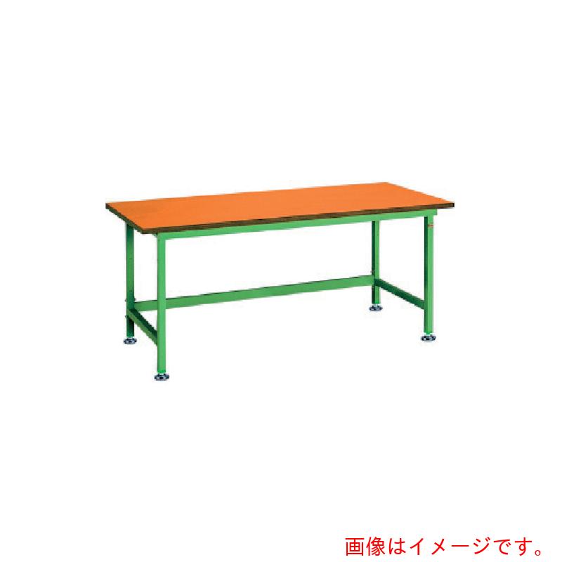 【別途送料あり】大阪製罐　ＯＳ　中量作業台　木製天板　間口１８００×奥行７５０×高さ７５０ｍｍ　【品番：NBW1870】