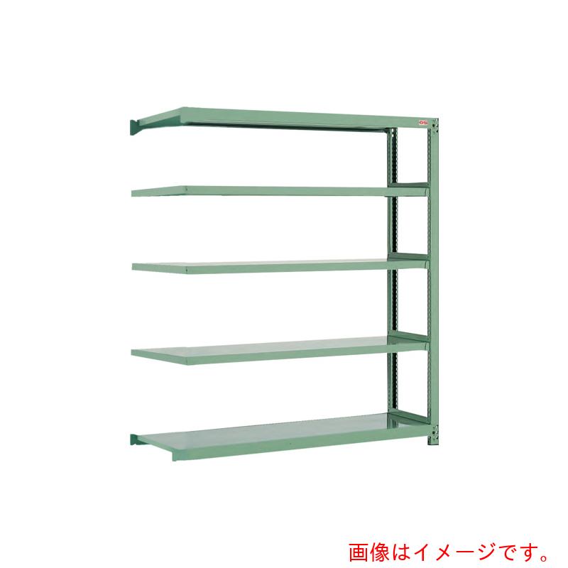 【別途送料あり】大阪製罐　ＯＳ　中量物品棚（連結タイプ）　間口１８００×奥行６００×高さ１２００ｍｍ　【品番：S5-4634R】