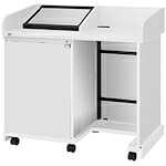 【別途貨物輸送あり】オーエス（os） 講ずる卓（コンソール印字機） 【品番：CLA-16UW1-W06FC】