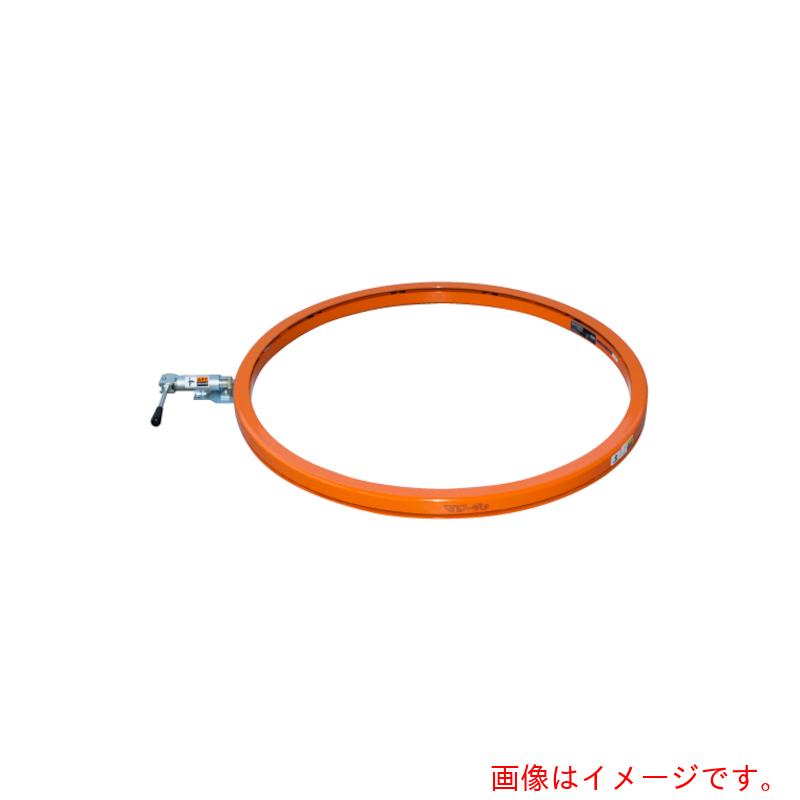 大阪タイユー　タイユー　回転台マワール　ライトタイプ　オレンジ　１０００ｋｇ　直径１０００ｍｍ　手動ストッパー付　【品番：PTL-100-HDSTOP】