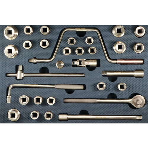 【別途送料あり】プロモート（PROMOTE）　防爆１／２ソケットレンチ３２ＰＣ（アルミケース）　【品番：PM1149】｜住設プロ　店