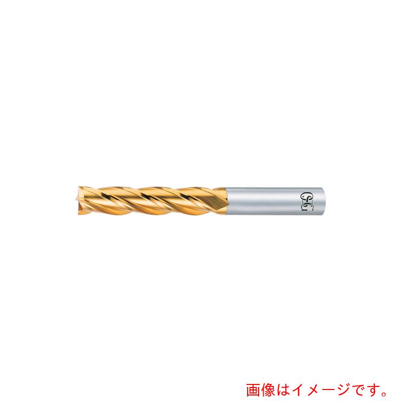 オーエスジー（OSG） ハイススクエアエンドミル ＴｉＮ厚地の外套４刃ロング ８８３４６ 【品番：EX-TIN-EML-36】