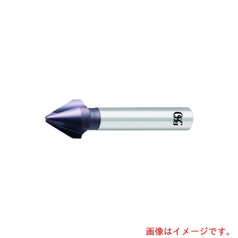 オーエスジー（OSG） ＦＸ厚地の外套３刃カウンタシンク 先っちょ角６０° 効果のある刃径６．３粍 先っちょ径１×全長５５粍 ９１３９０６３ 【品番：FX-MG-CSX60 6.3X6X2.0X55】
