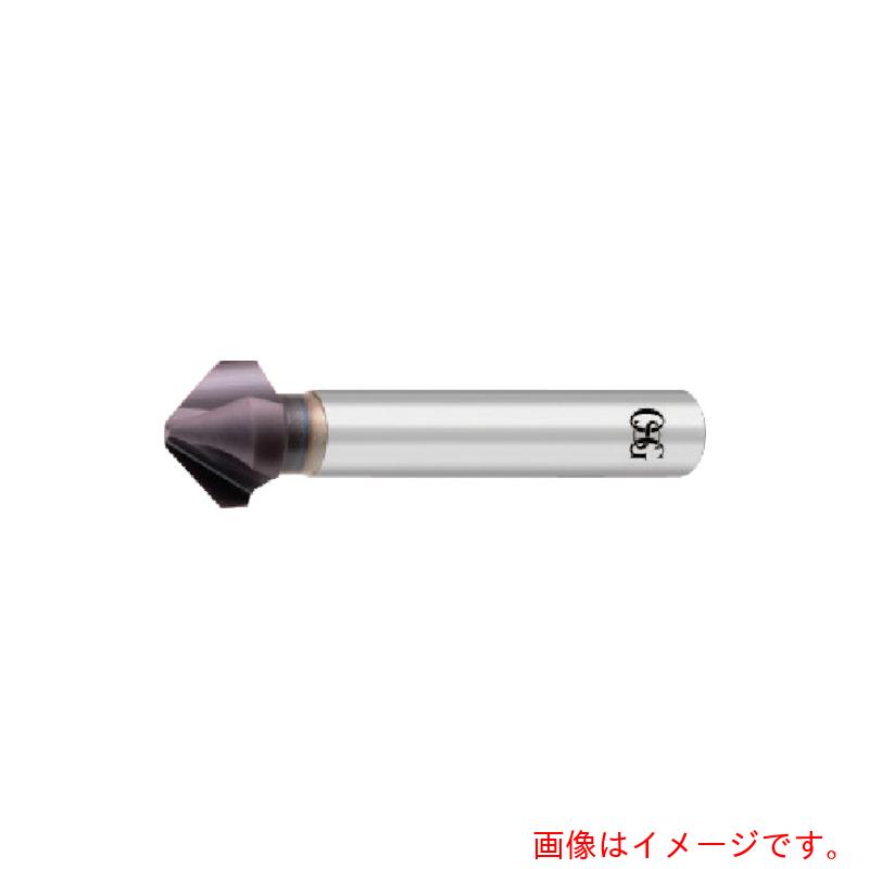 オーエスジー（OSG）　ＦＸコート３刃カウンターシンク　先端角２５°　有効刃径２５ｍｍ　先端径３．８×全長７０ｍｍ　９１４９２５０　【品番：FX-MG-CSX90 25X12X5.0X70】