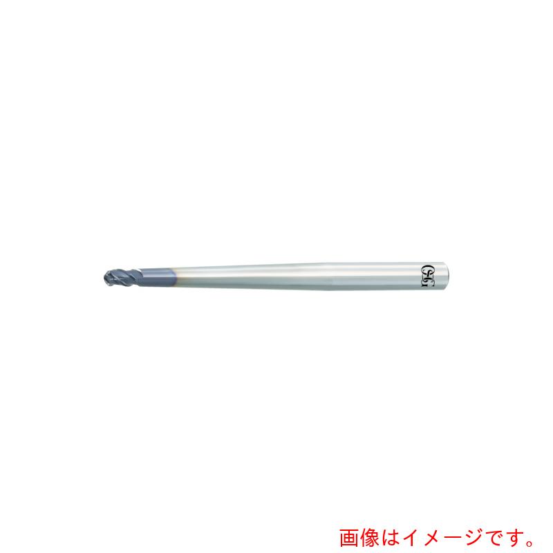オーエスジー（OSG） 超硬ボールエンドミル アリゾナ州の州都 鉛筆のど首 ディープフィーダーボール どんぶり鉢ラジウス２粍 刃長６粍 首下長８０粍 ３０９５４４５ 【品番：PHX-マイコン-DBT-R2X1X80】