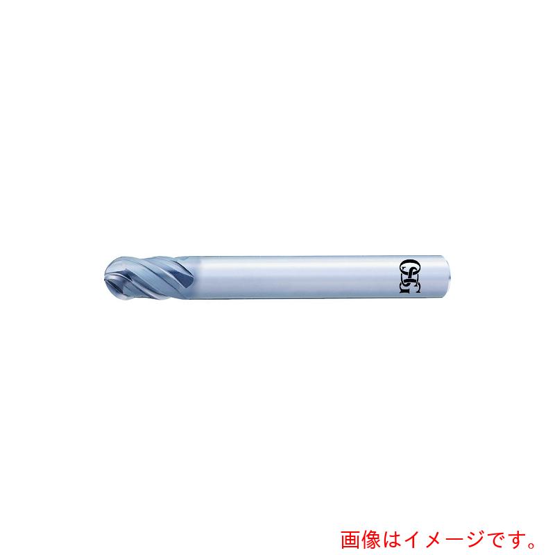 オーエスジー(OSG) 超硬ボールエンドミル 高硬度鋼用高能率型 4刃 AE-BM-H ボール半径4mm 刃径12mm 8549608 【品番:AE-BM-H R4】