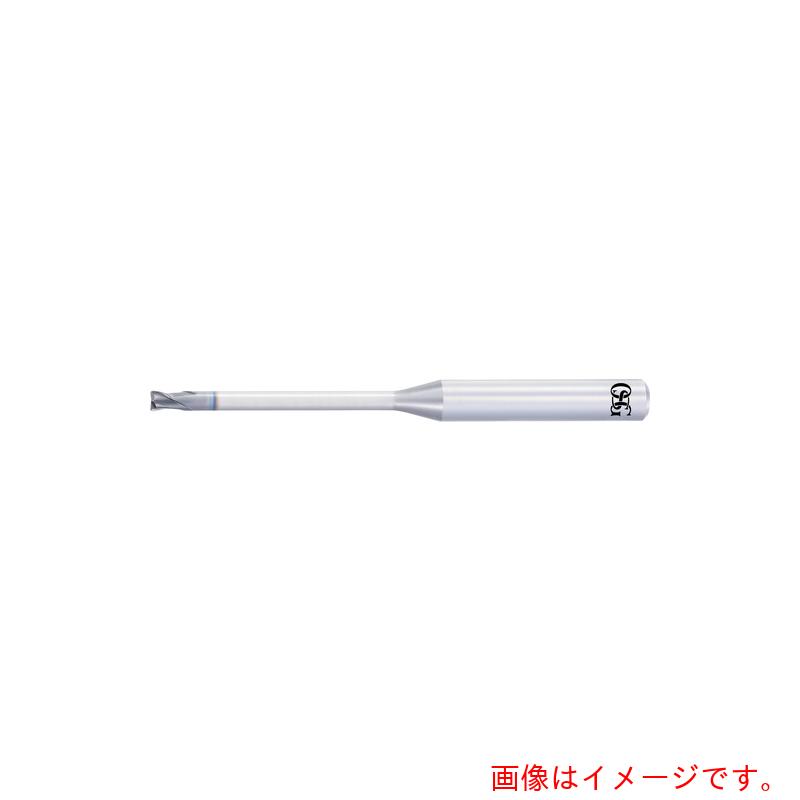 オーエスジー（OSG）　高硬度鋼用ＤＵＲＯＲＥＹコート２枚刃超硬ロングネックラジアスエンドミル　ＡＥ－ＣＰＲ２－Ｈ　０．２ＸＲ０．０５Ｘ１　【品番：AE-CPR2-H 0.2XR0.05X1】