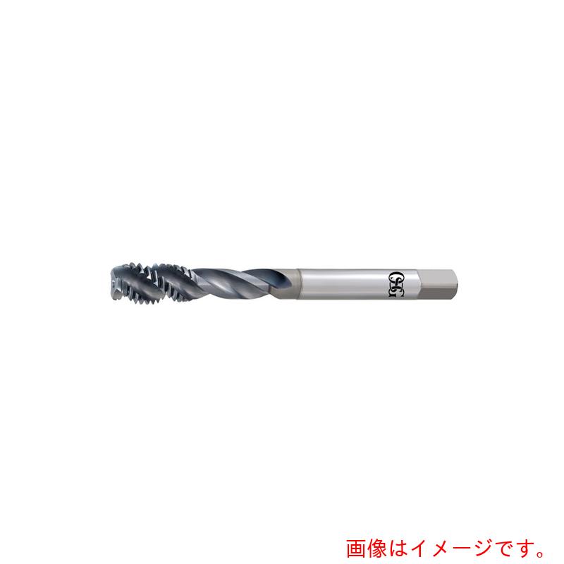 オーエスジー（OSG）　高能率・多機能Ｖコートハイス管用平行スパイラルタップ　【品番：A-SPT 2.5P G 3/8-18NPS】
