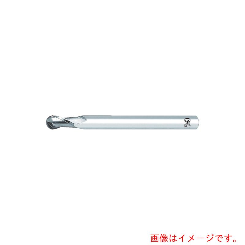 オーエスジー（OSG）　超硬ボールエンドミル　２刃　銅・アルミ合金・プラスチック用　ボール半径０．６ｍｍ　シャンク径４ｍｍ　８５０３４１２　【品番：CAP-EBD-R0.6X1.2】