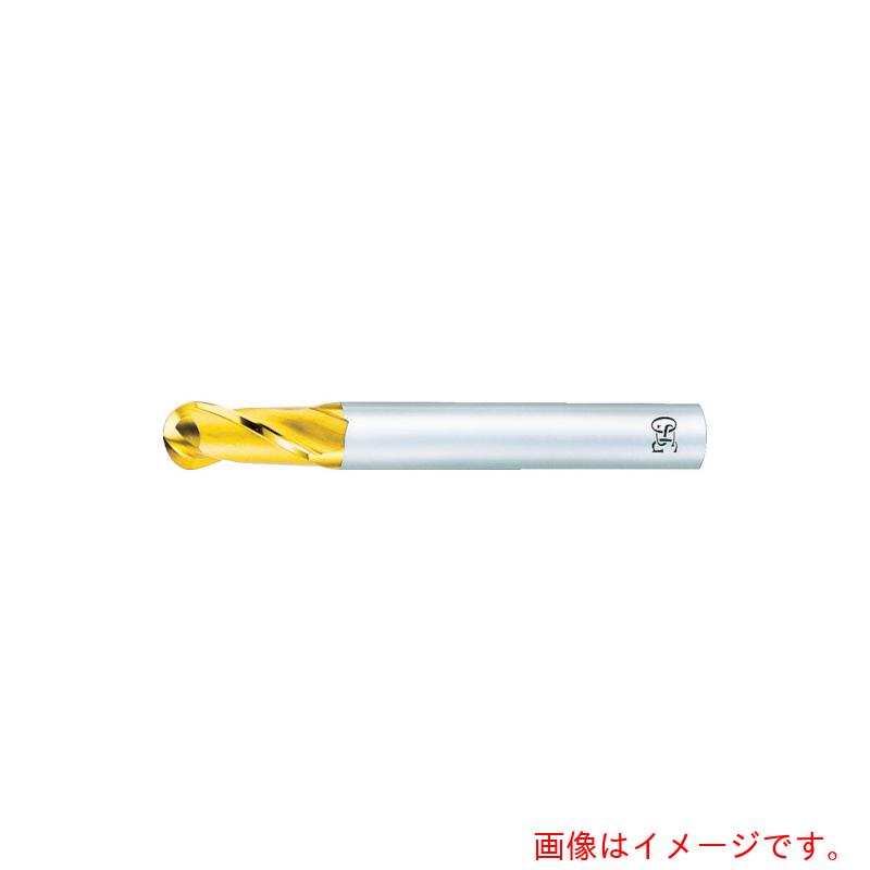 オーエスジー（OSG） ハイスボールエンドミル ＴｉＮ厚地の外套２刃 どんぶり鉢ラジウス８粍 シャンク径１６粍 ８３０７６ 【品番：EX-TIN-EBD-R8X16】