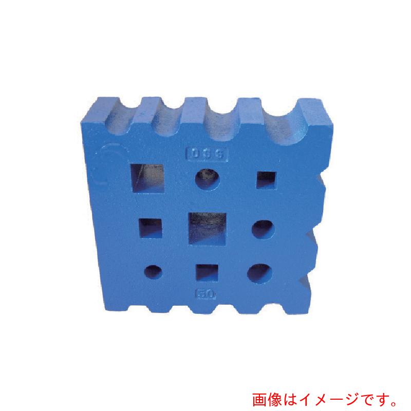 【別途送料あり】大西測定　ＯＳＳ　蜂之巣床　ＯＳ－１６８　全長×厚（ｍｍ）：３５０×３８０×１２０　穴数９個　【品番：168-100FC】