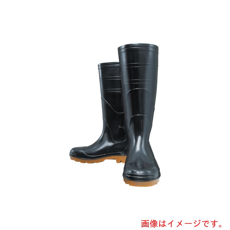 おたふく手袋　安全耐油長靴　黒　３０．０　【品番：JW709-BK-300】