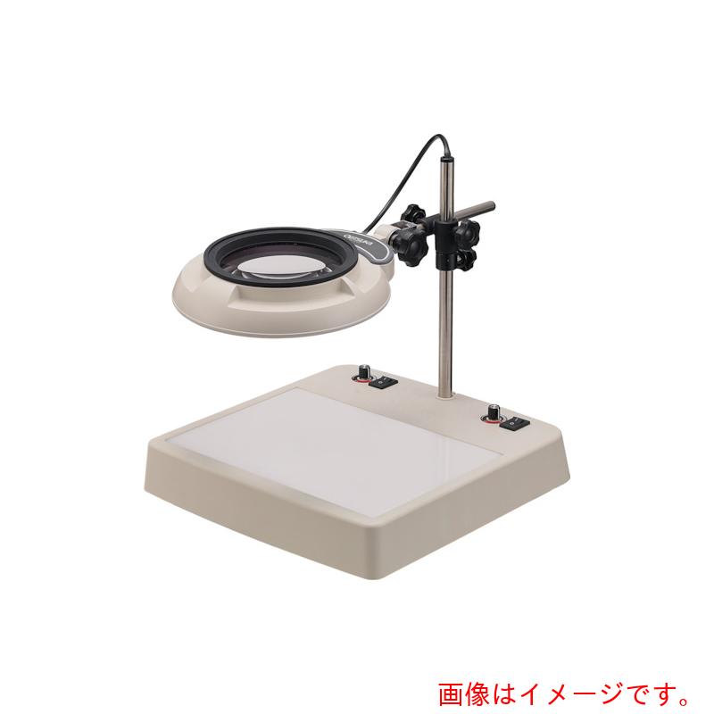 オーツカ光学 LEDライトボックス式照明拡大鏡 ENVL−CL型 6倍 【品番:ENVL-CL6X】|住設プロ 店